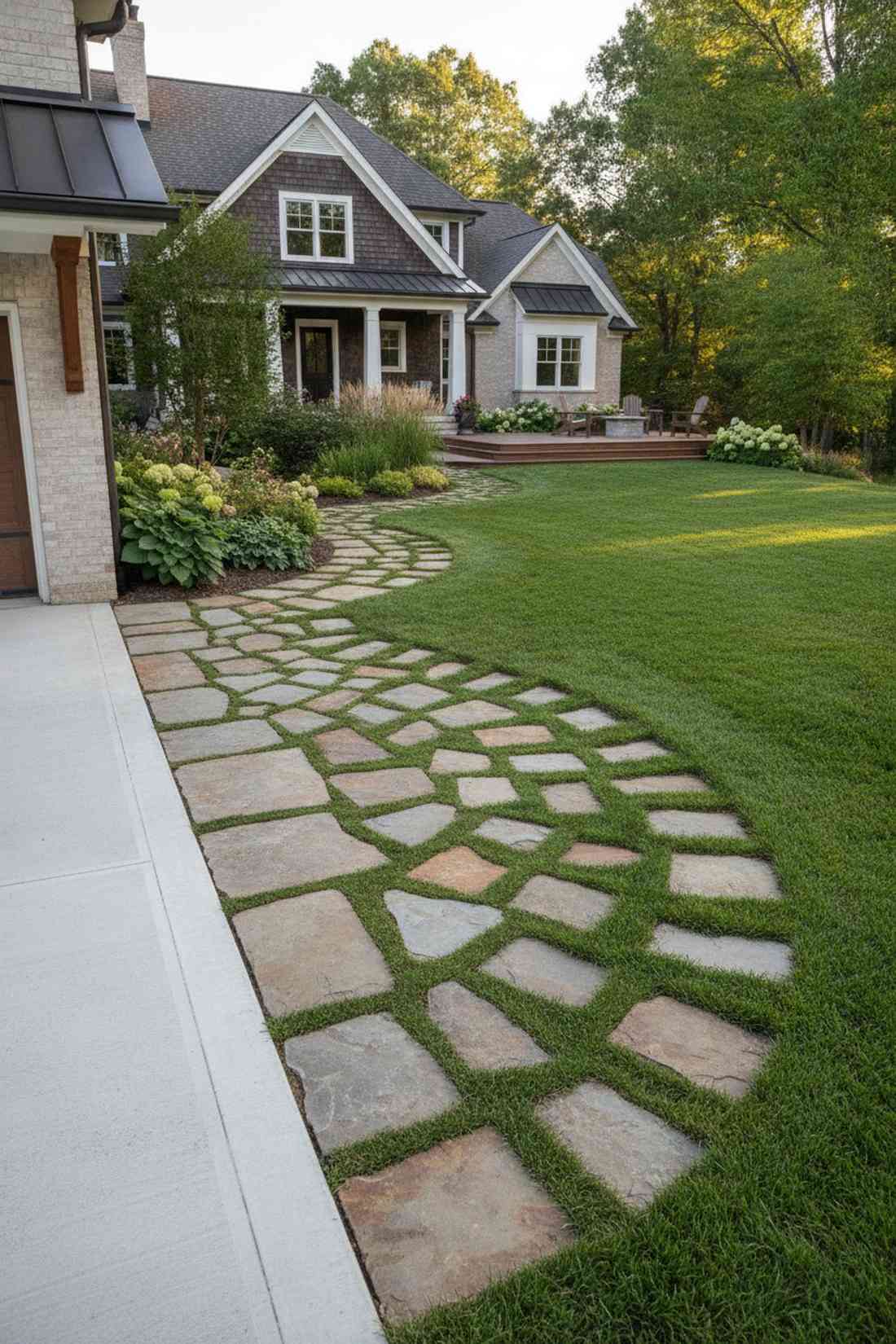 carport apron transition