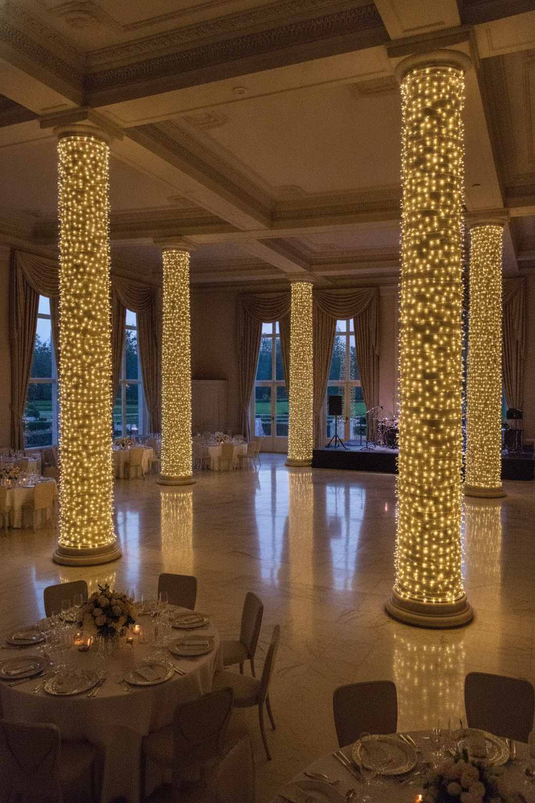 column and pillar wrapping
