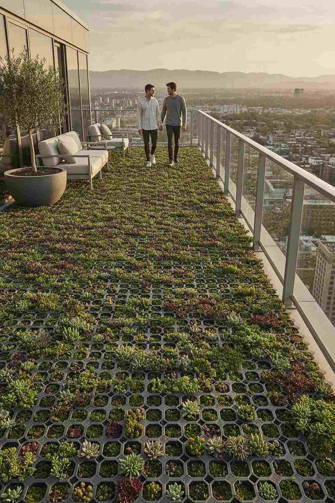 living roof pavers