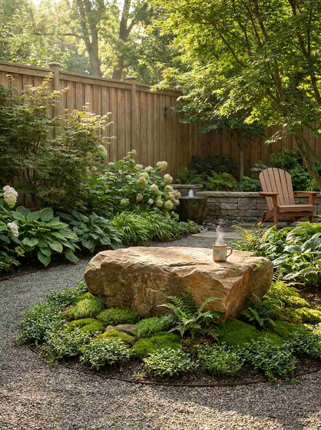meditation seat stone