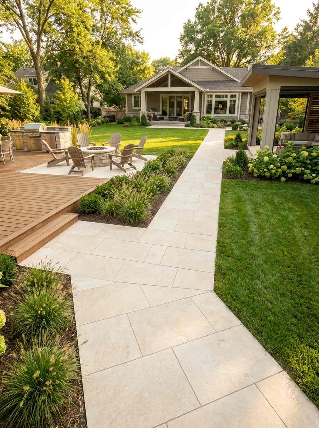 porcelain paver pathways
