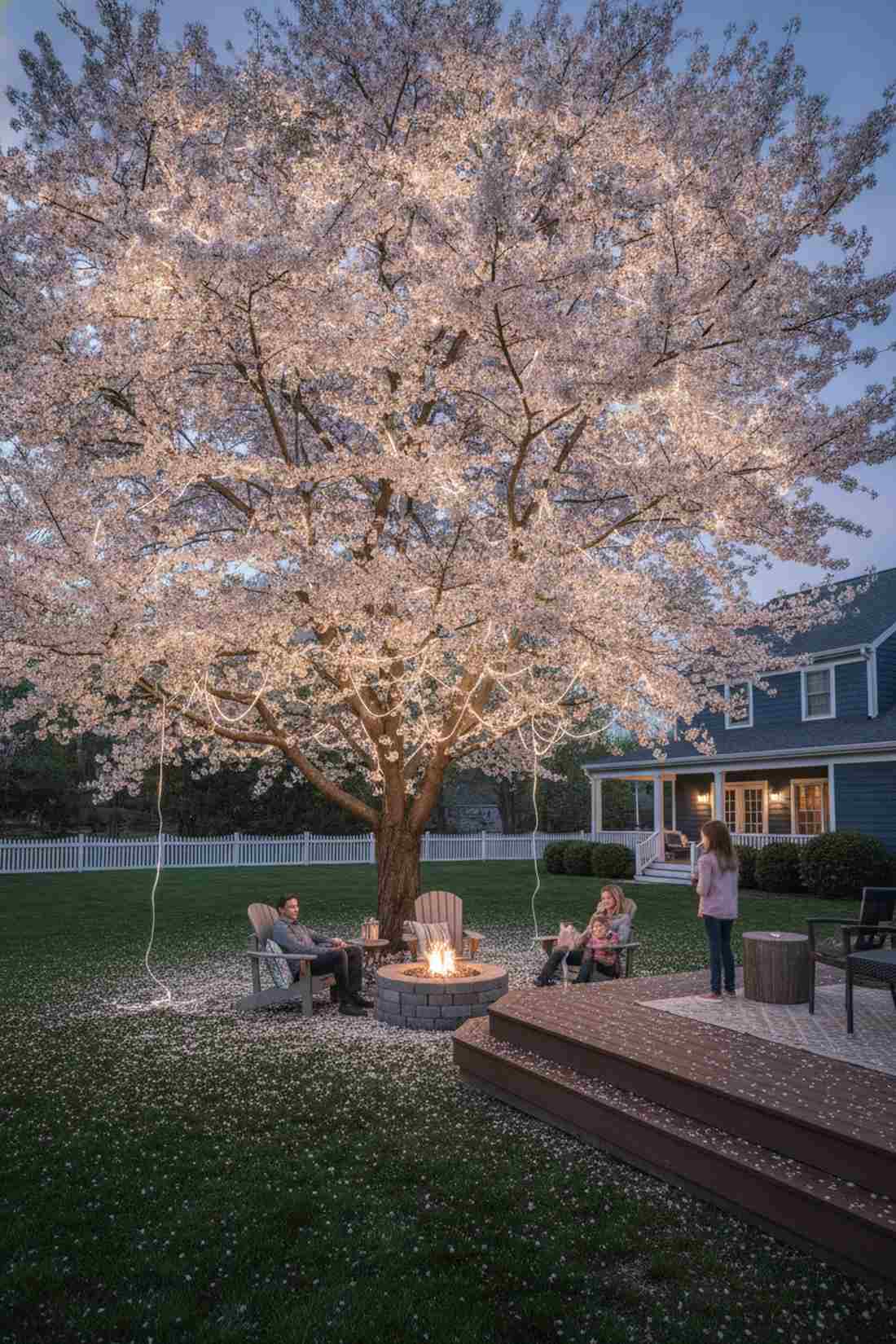 spring blossom highlighting