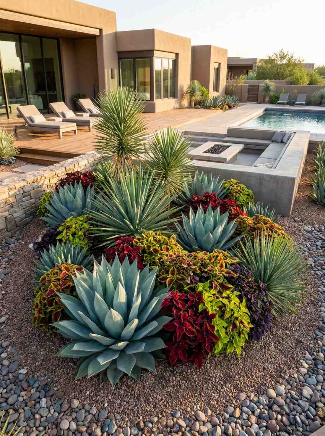 succulent and tropical fusion