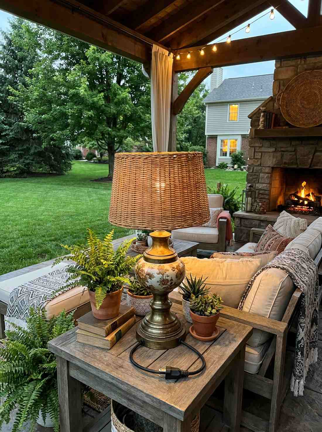 vintage table lamps