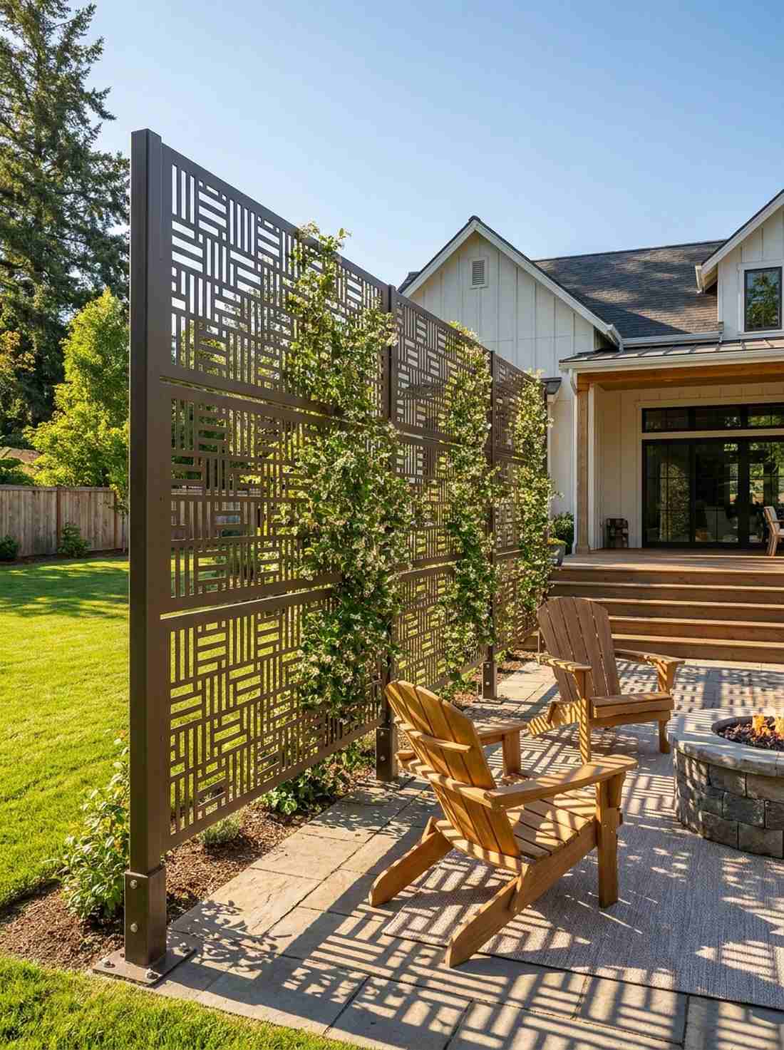 architectural trellis panels