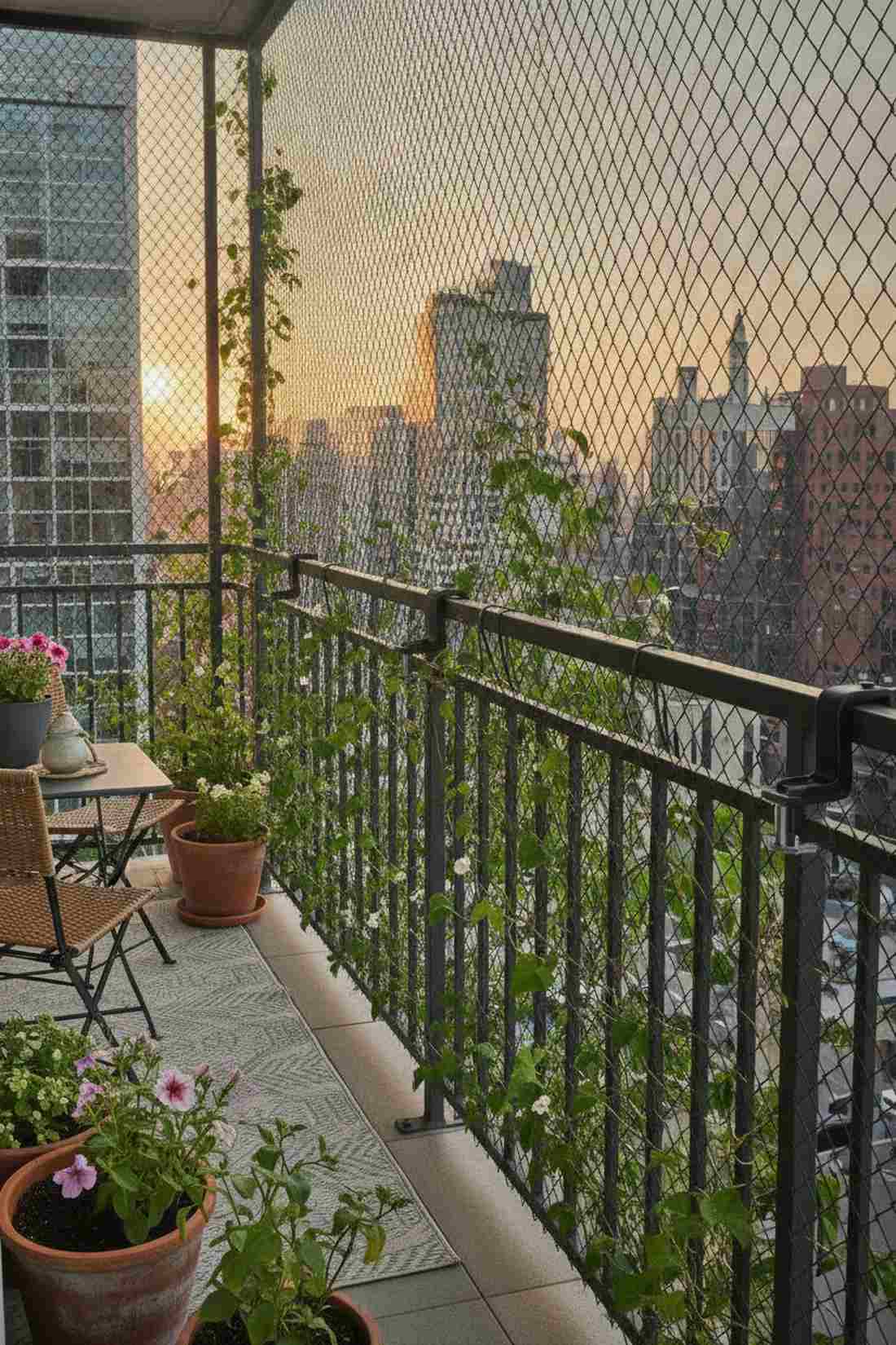 balcony rail attachments