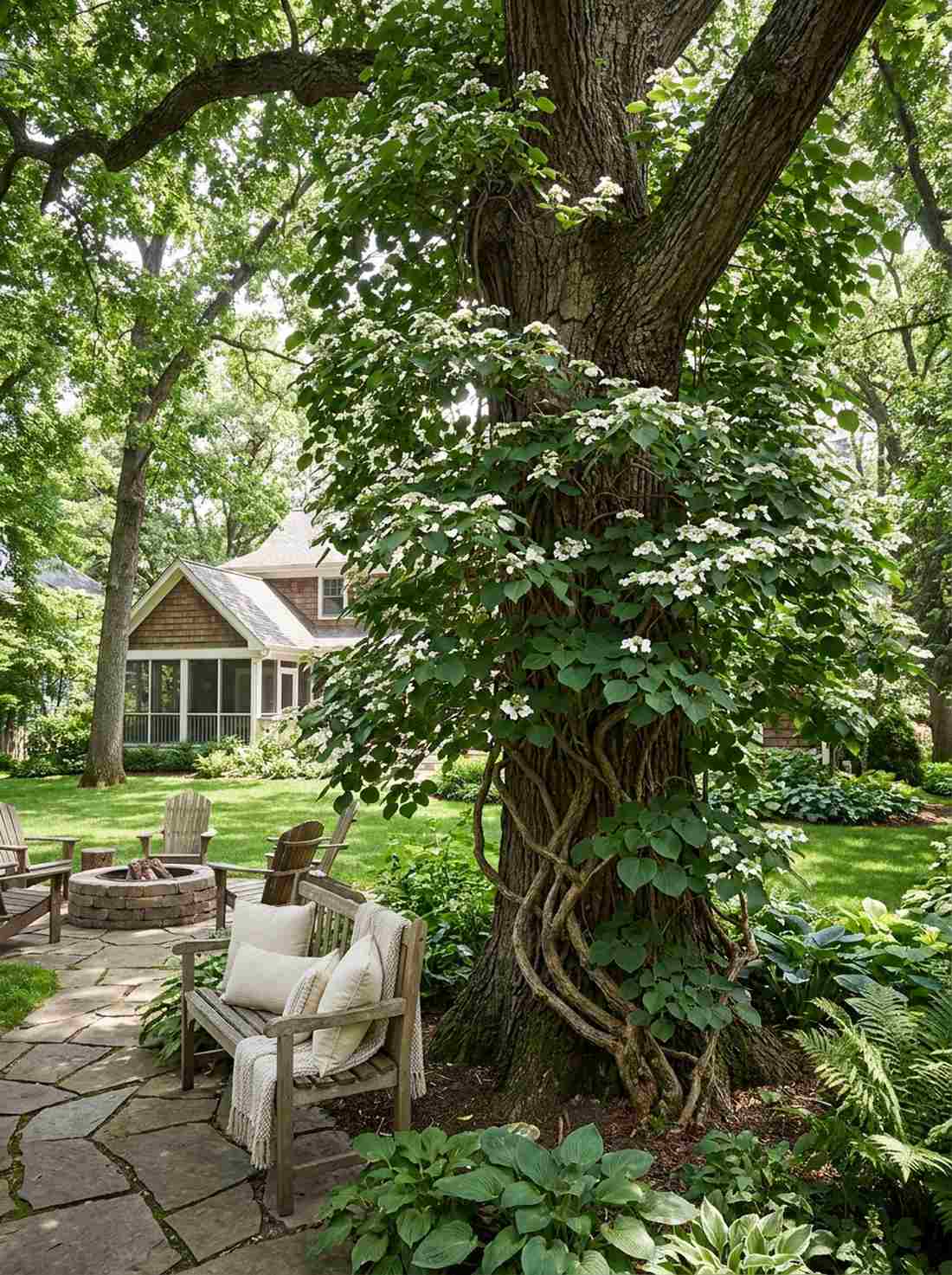 climbing hydrangea for shade