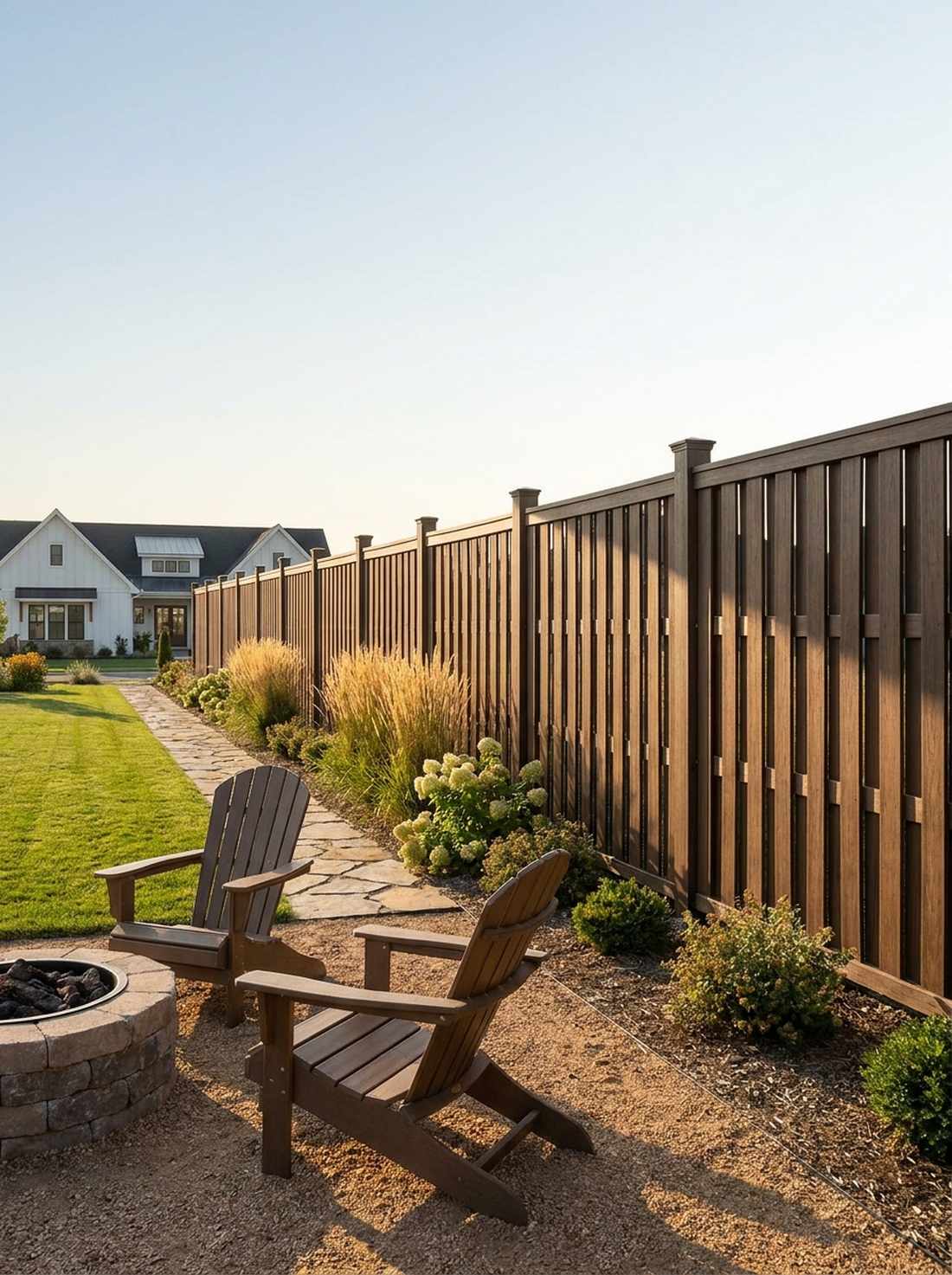 composite shadowbox fence panel