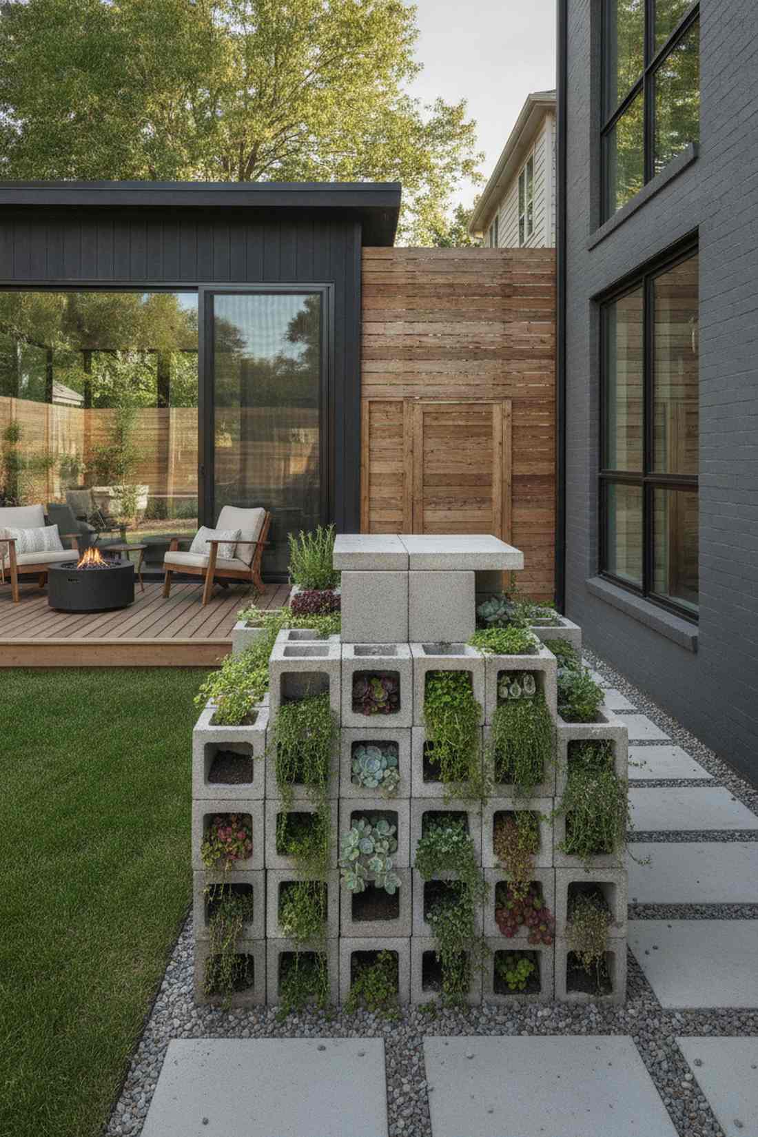 concrete block modular system