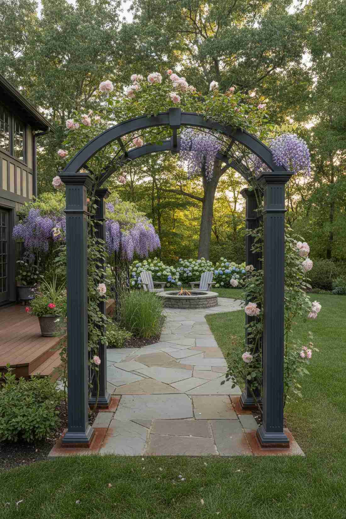custom metal arbors
