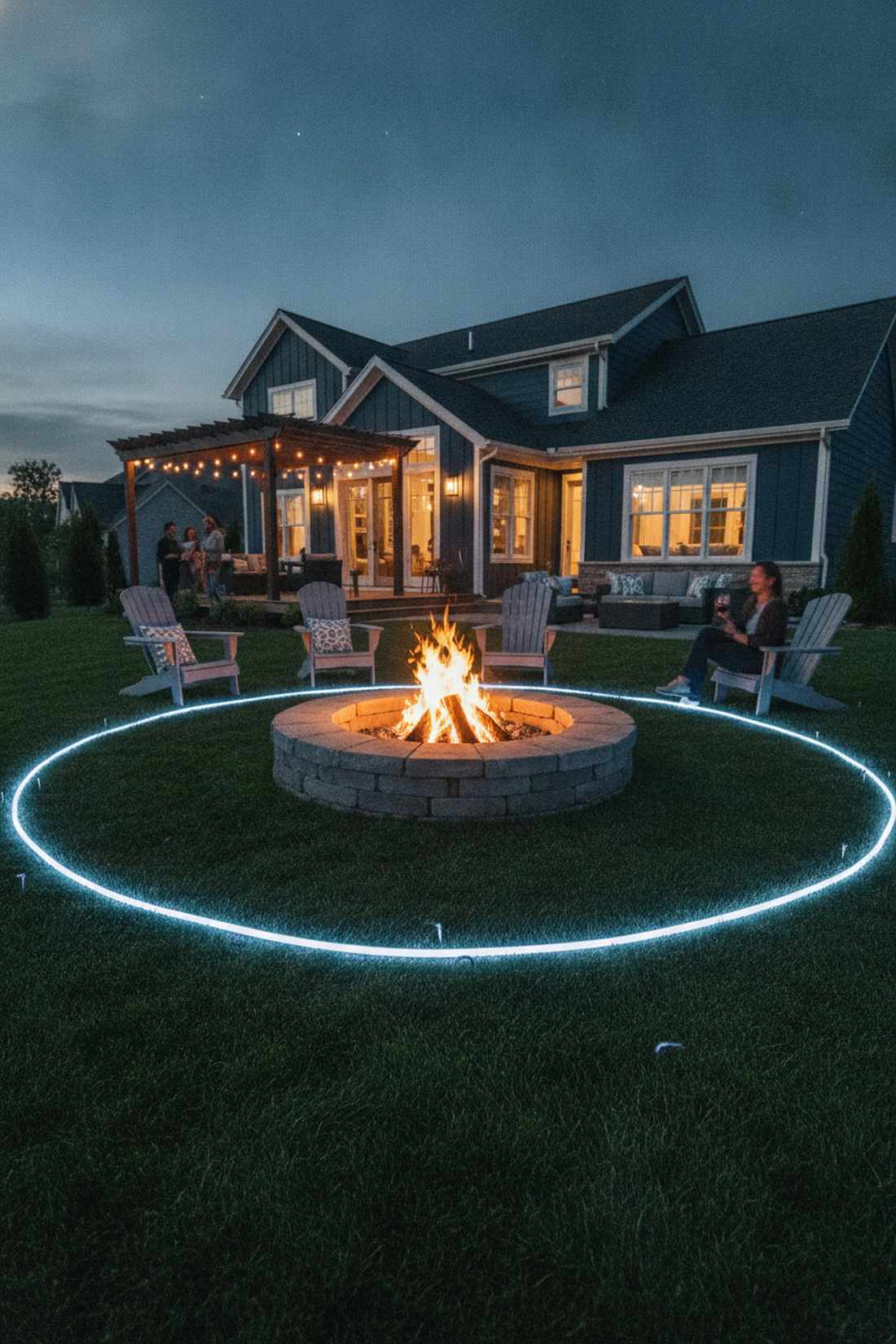 fire pit perimeter ring