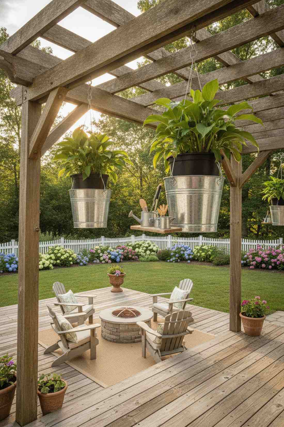 galvanized bucket hangers