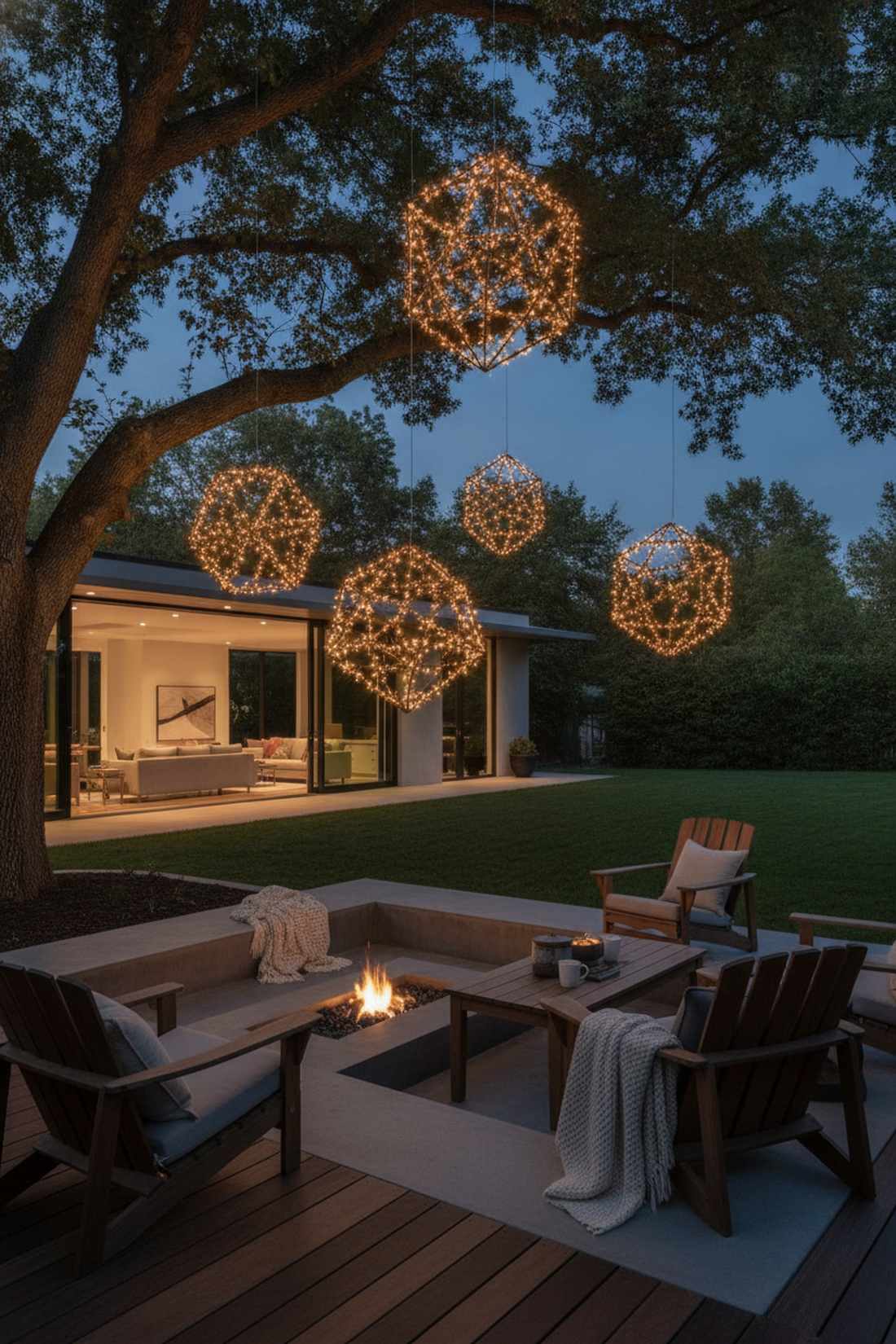 geometric shape sculptures