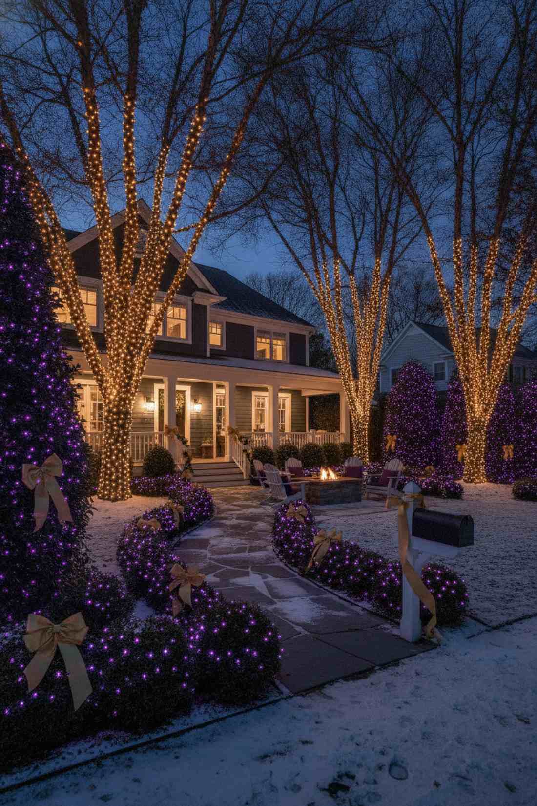 purple gold regal theme