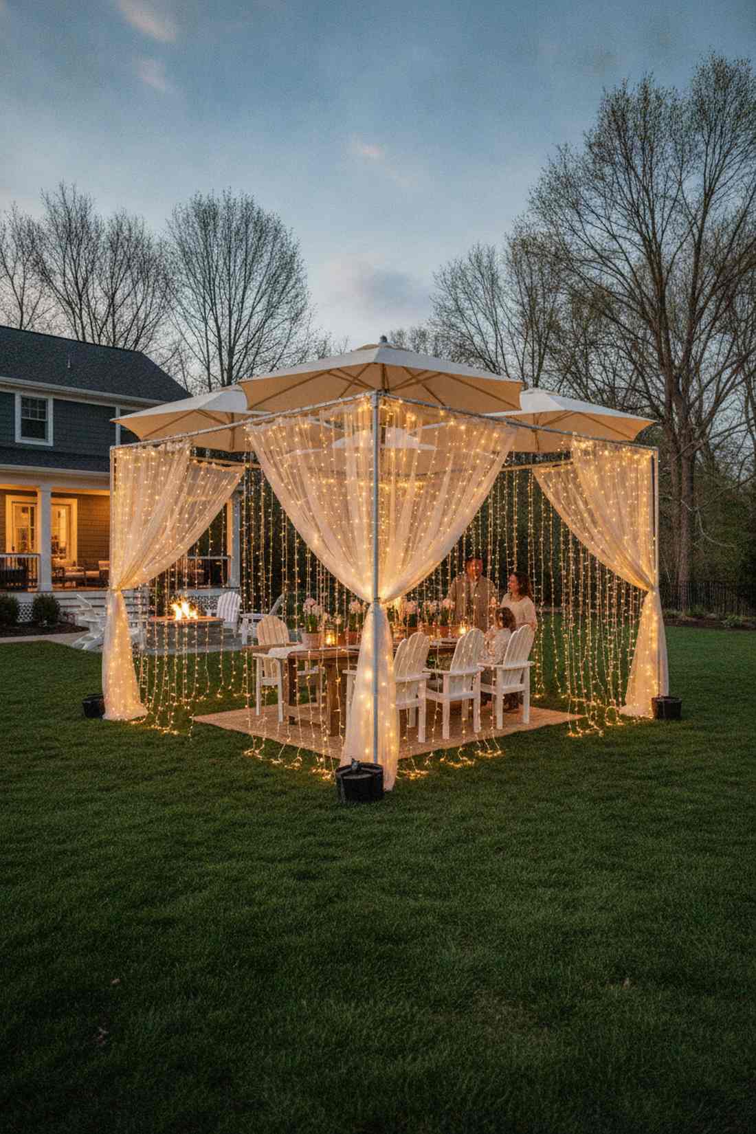 spring garden party canopies