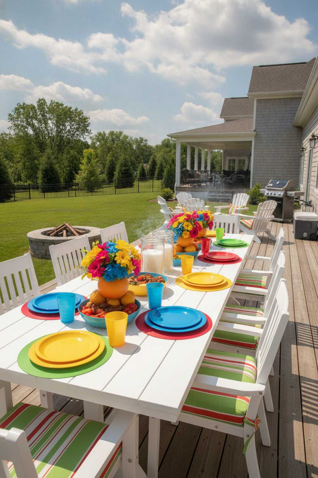 summer vibrant abundance