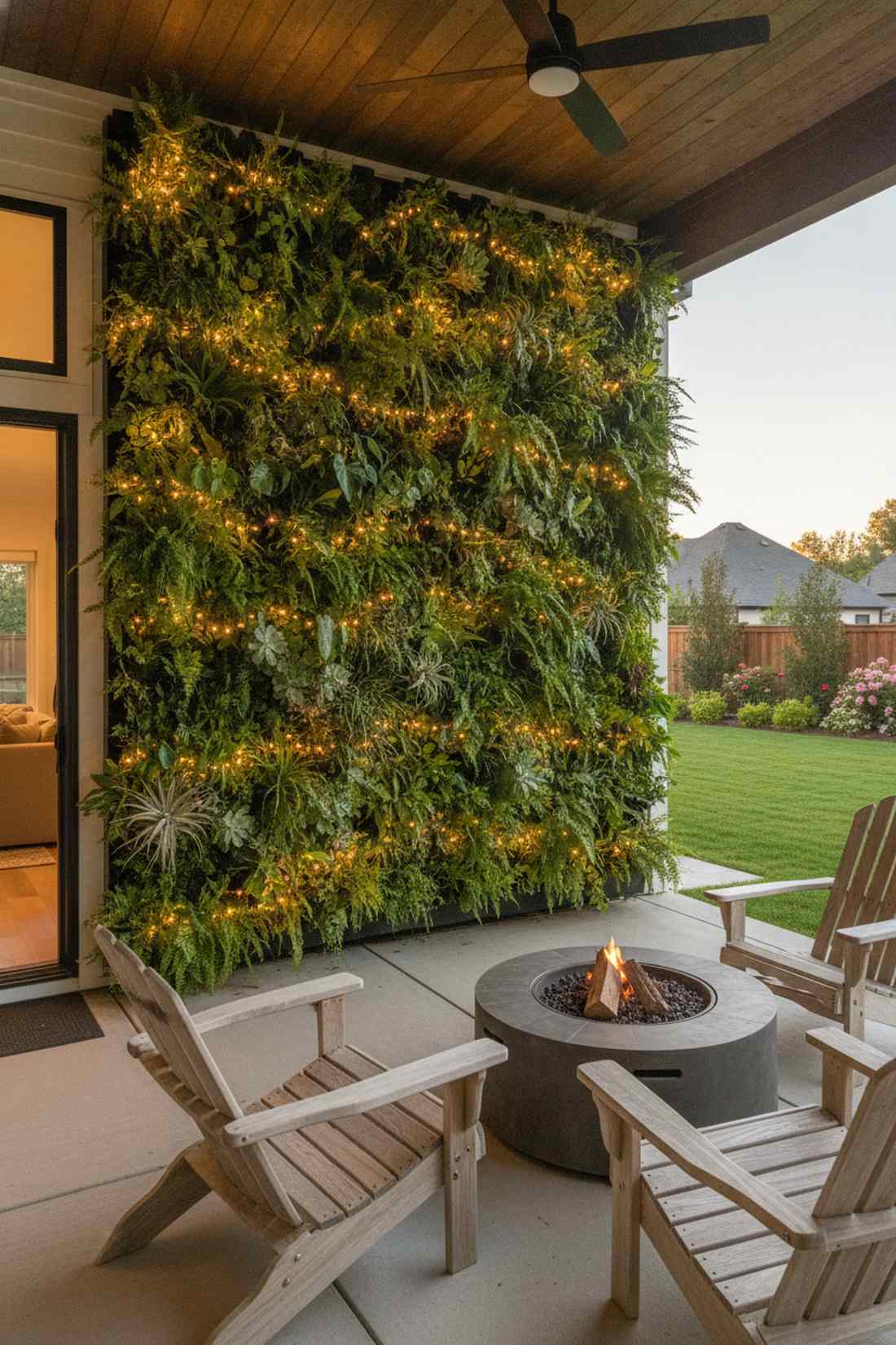 vertical garden integration