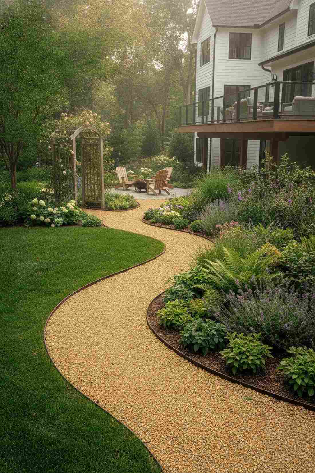 curved path reveal