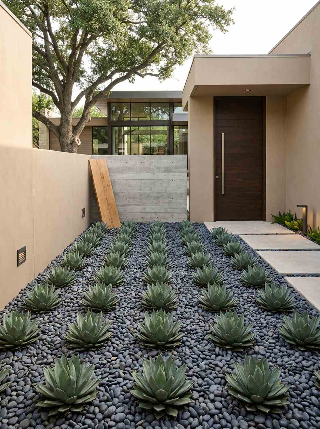 grid planted specimen arrays