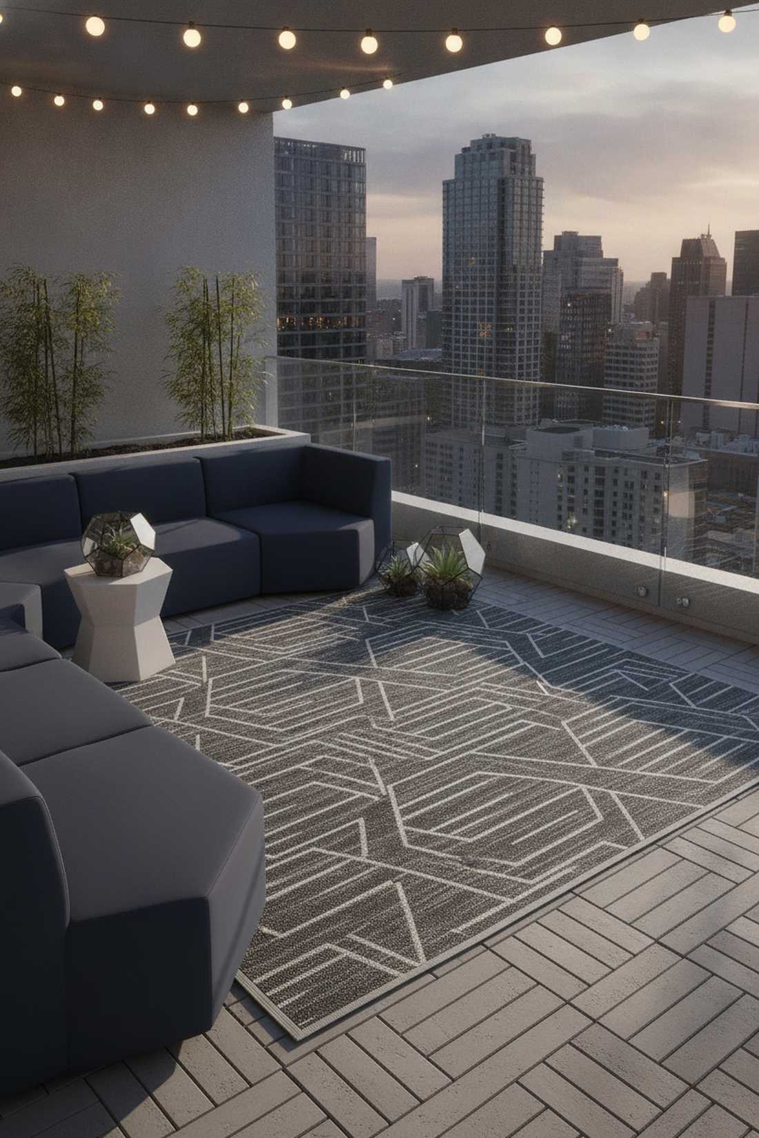 hexagonal modern geometry