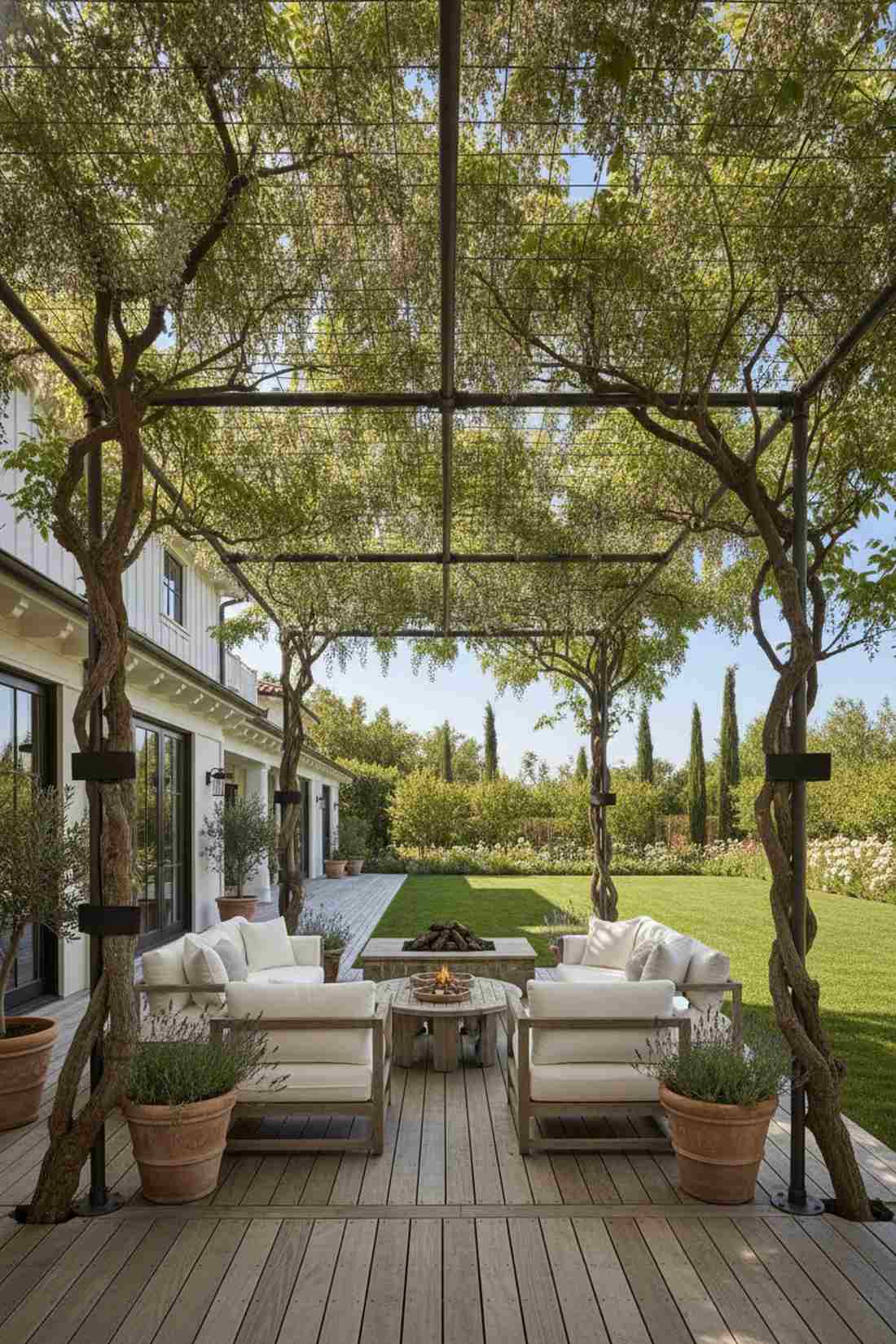 overhead canopy structures