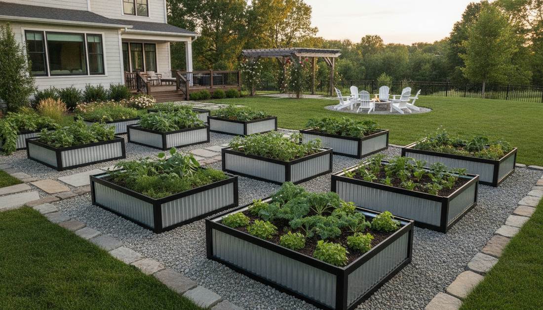 426 raised beds metal vertical