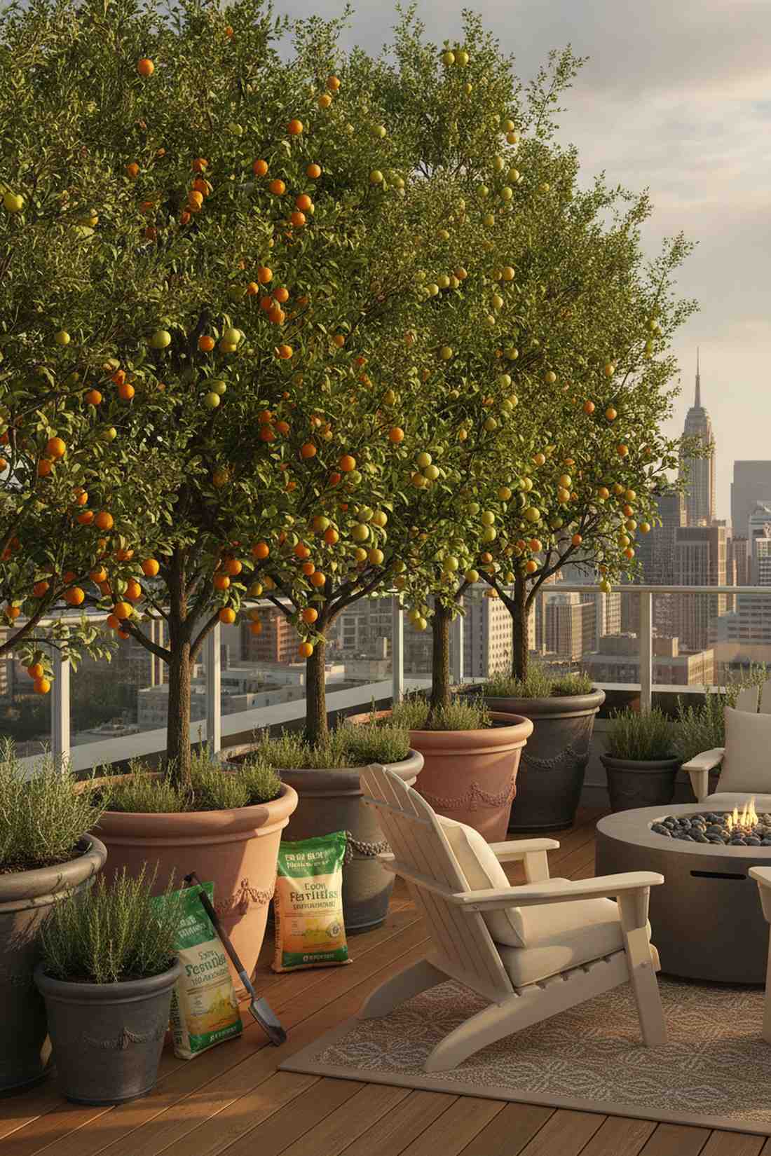 dwarf fruit tree groves
