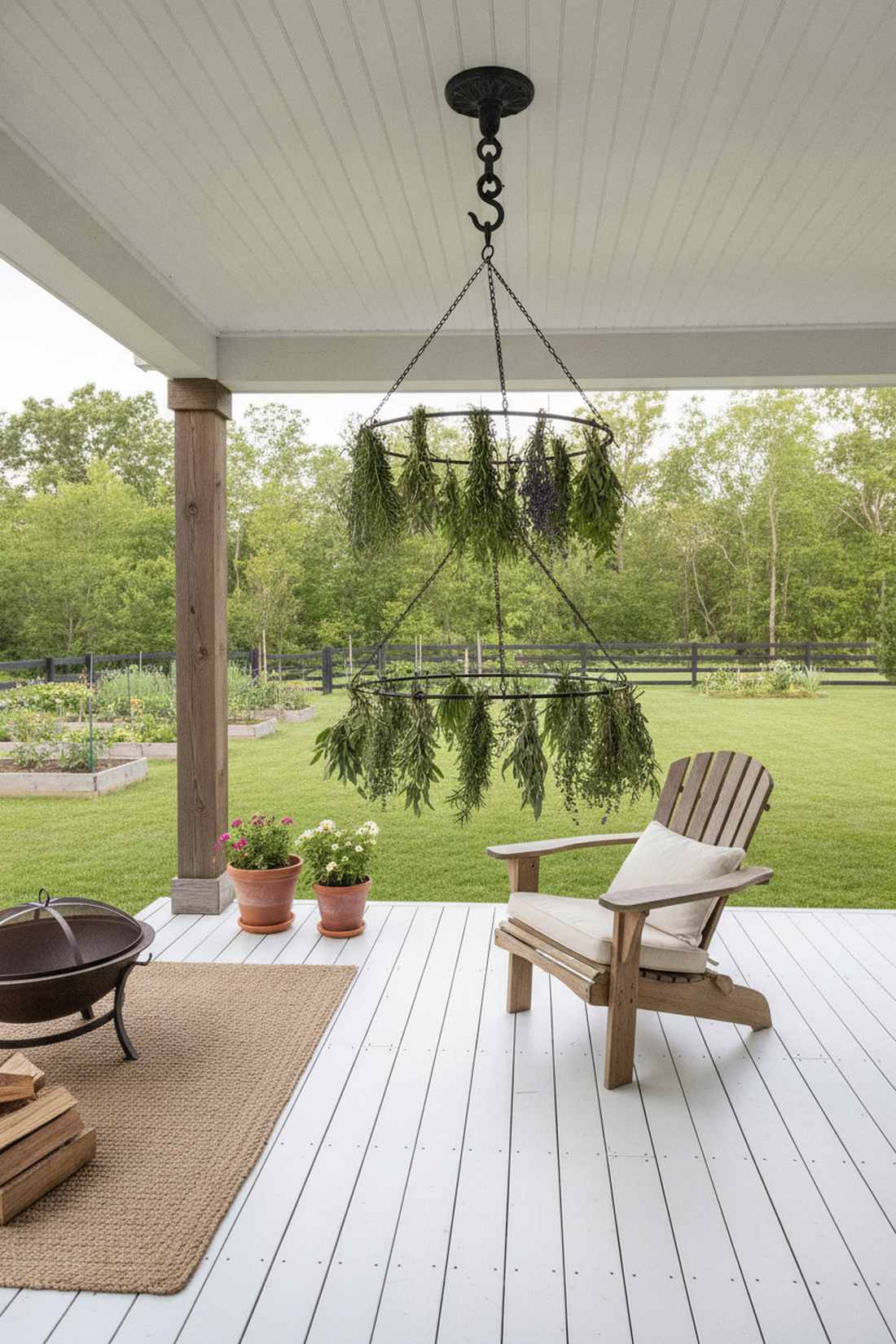 herb drying rack