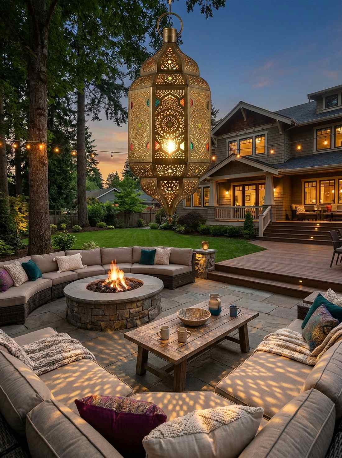 metal moroccan lantern