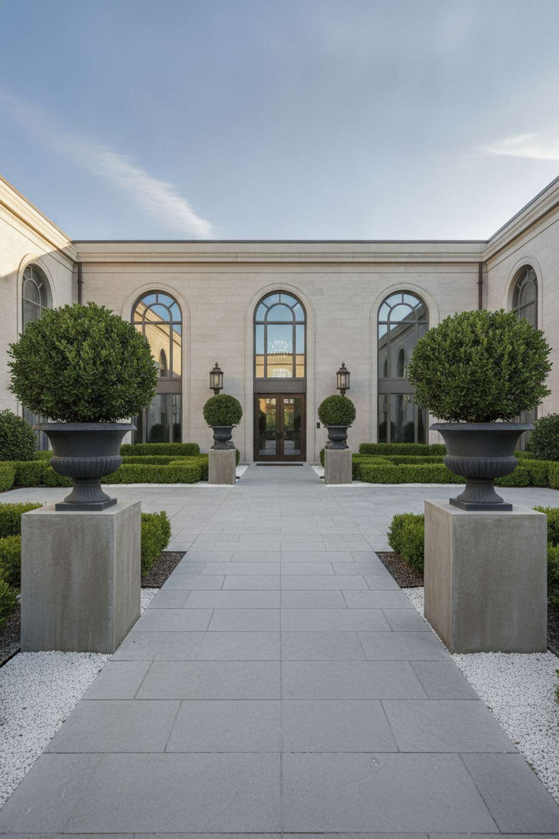 mirror image reflection planting