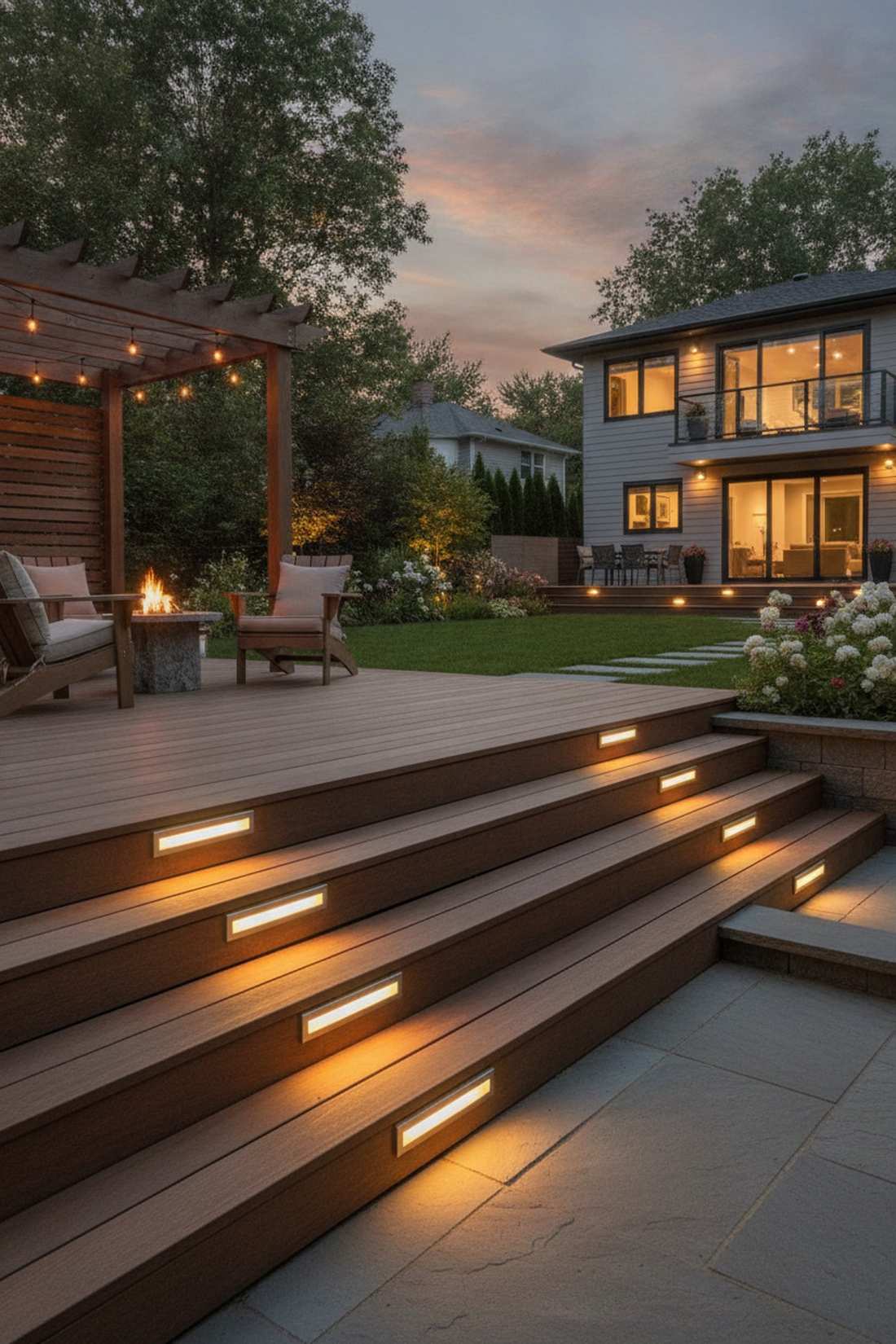 pathway step lights