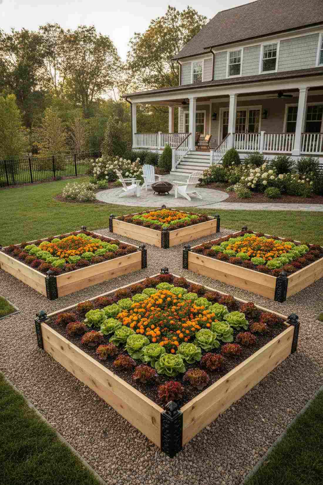 potager square beds
