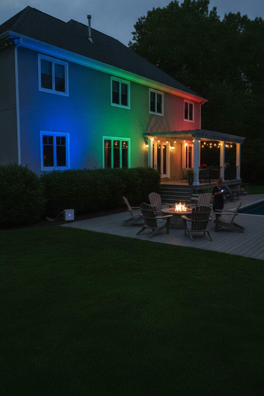 rgb color wash fixtures