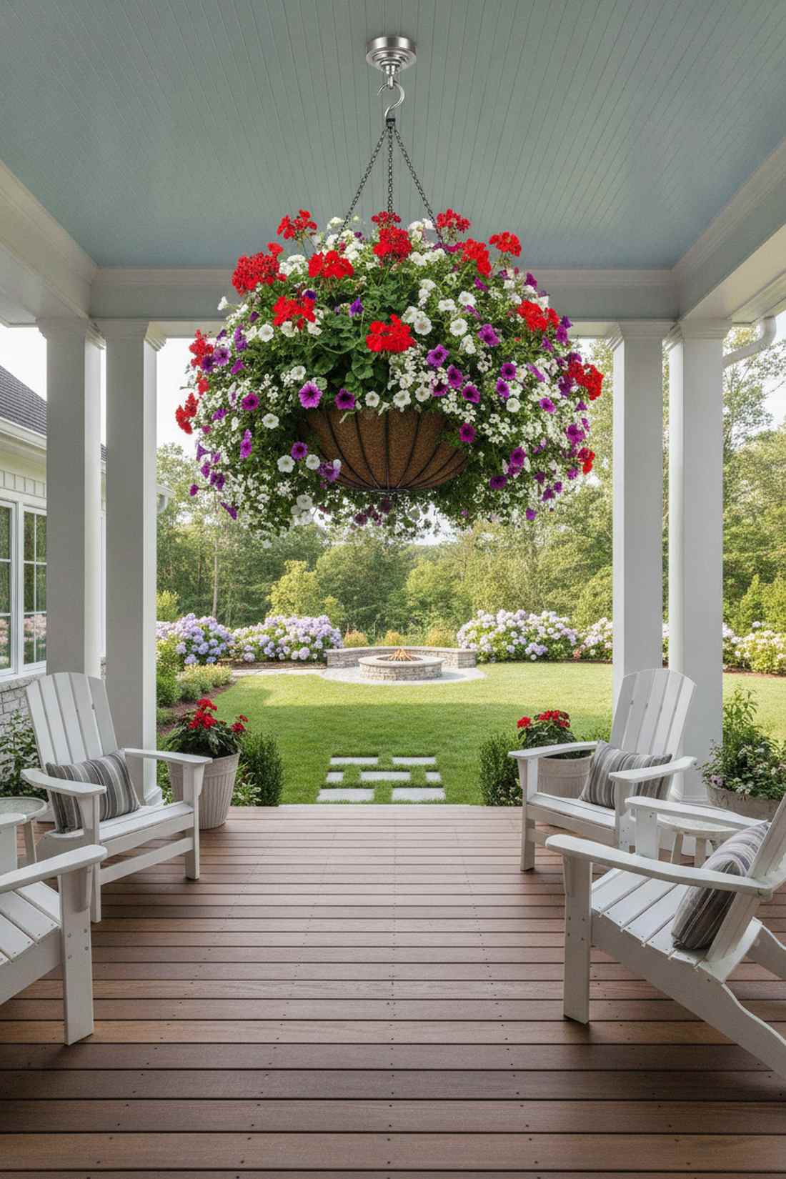 rotating hanging basket
