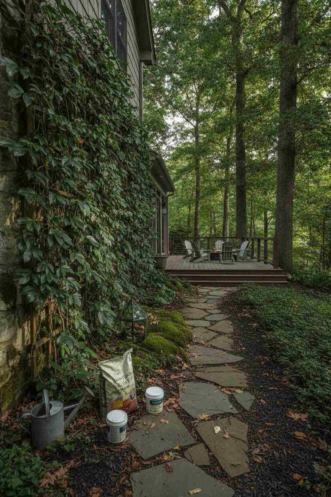 shade tolerant woodland climbers