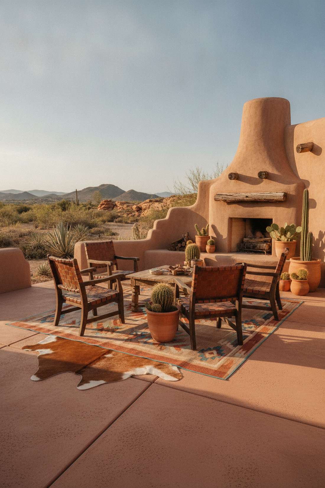 southwestern adobe palette