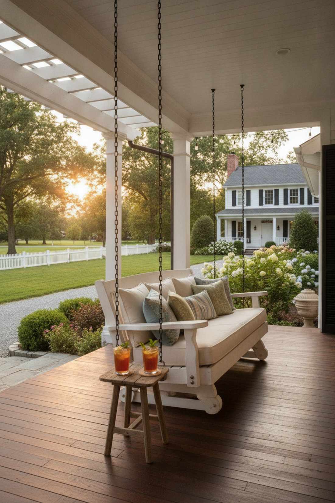 swing and glider set