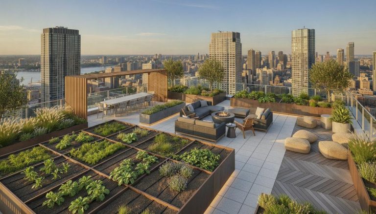 438 urban garden rooftop vertical