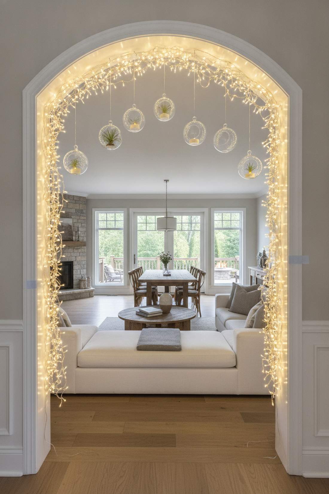doorway and arch framing