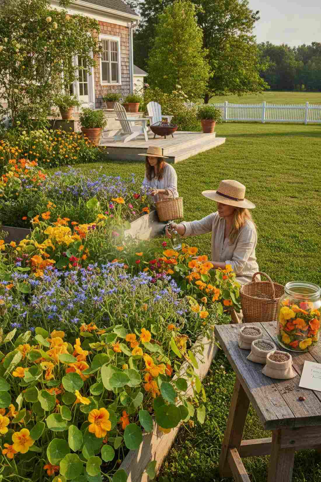 edible flower mixtures