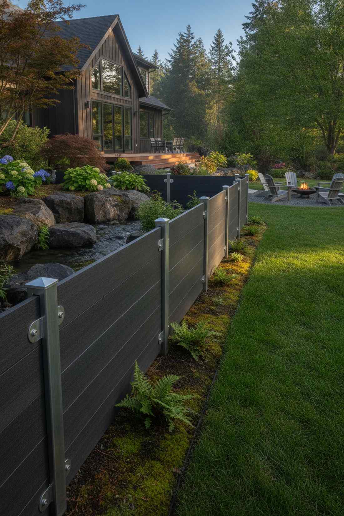 recycled plastic composite panel
