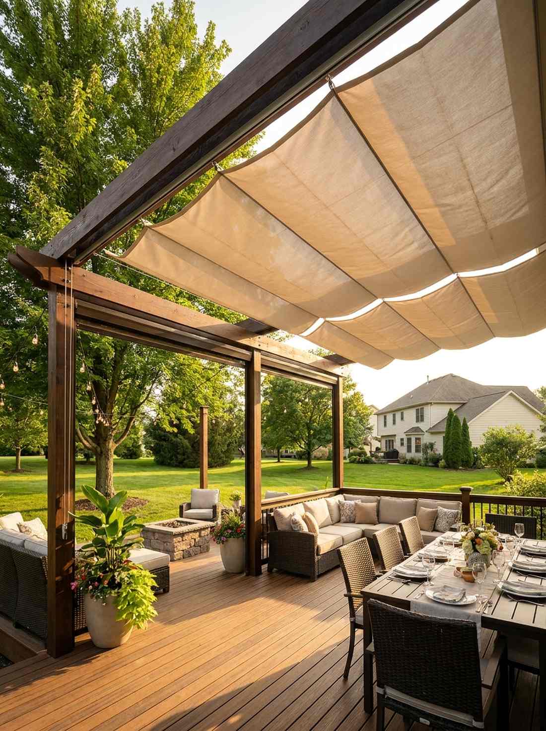 retractable shade systems