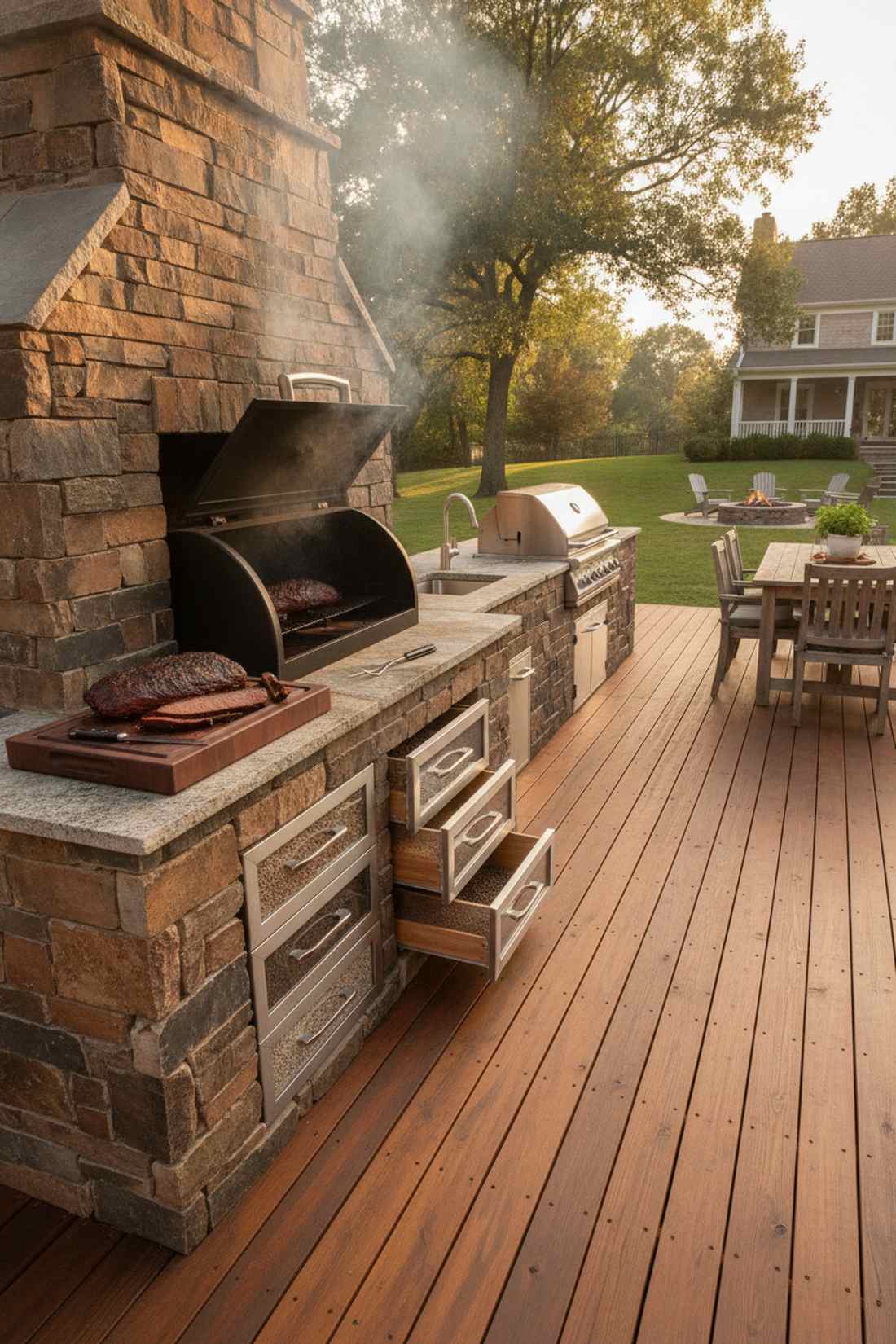 smoker integration layout