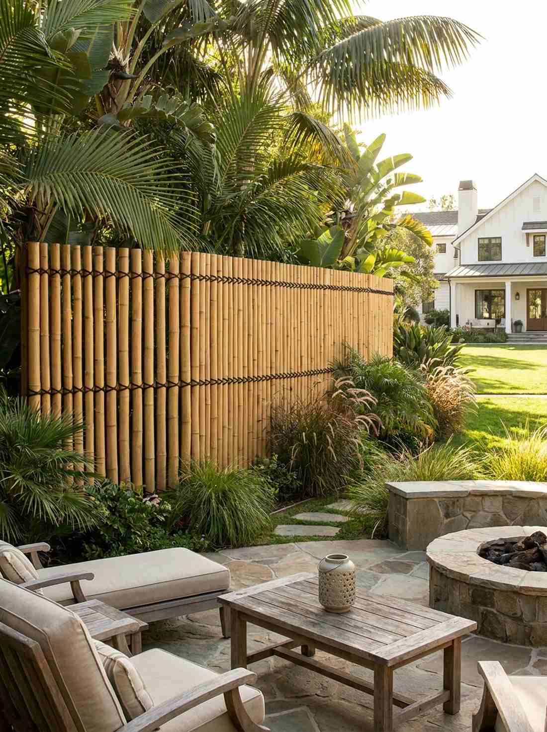 takagaki bamboo fence