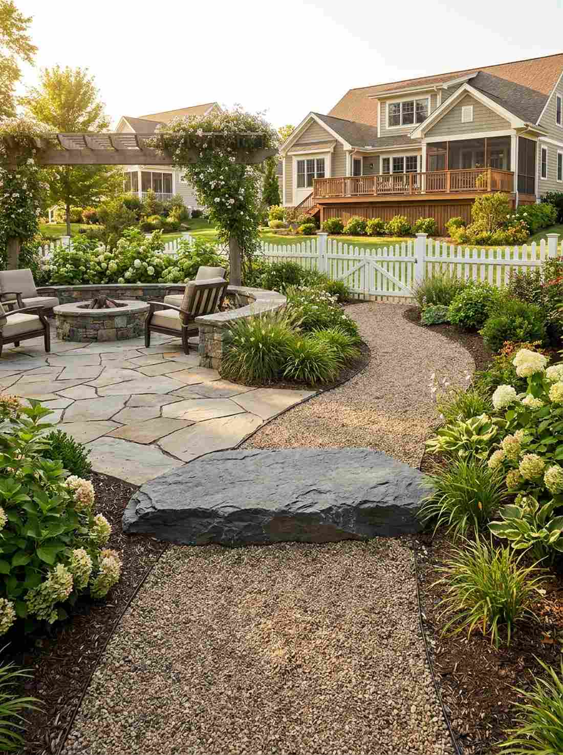 threshold transition stones