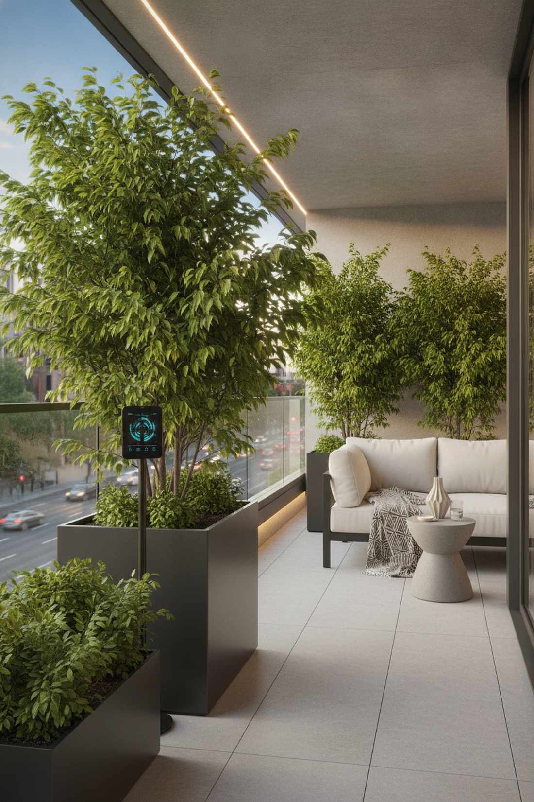 air quality monitoring gardens