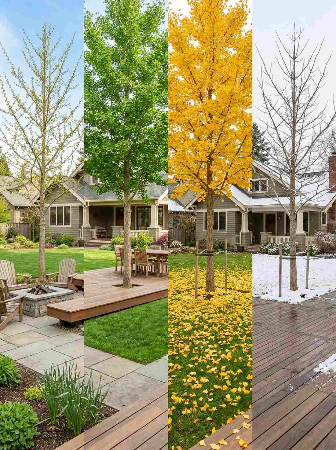 deciduous trees for seasonal drama