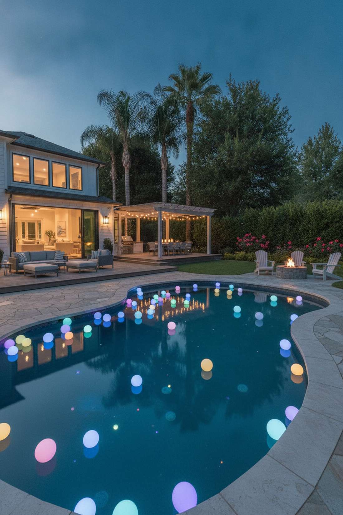 floating pool orbs