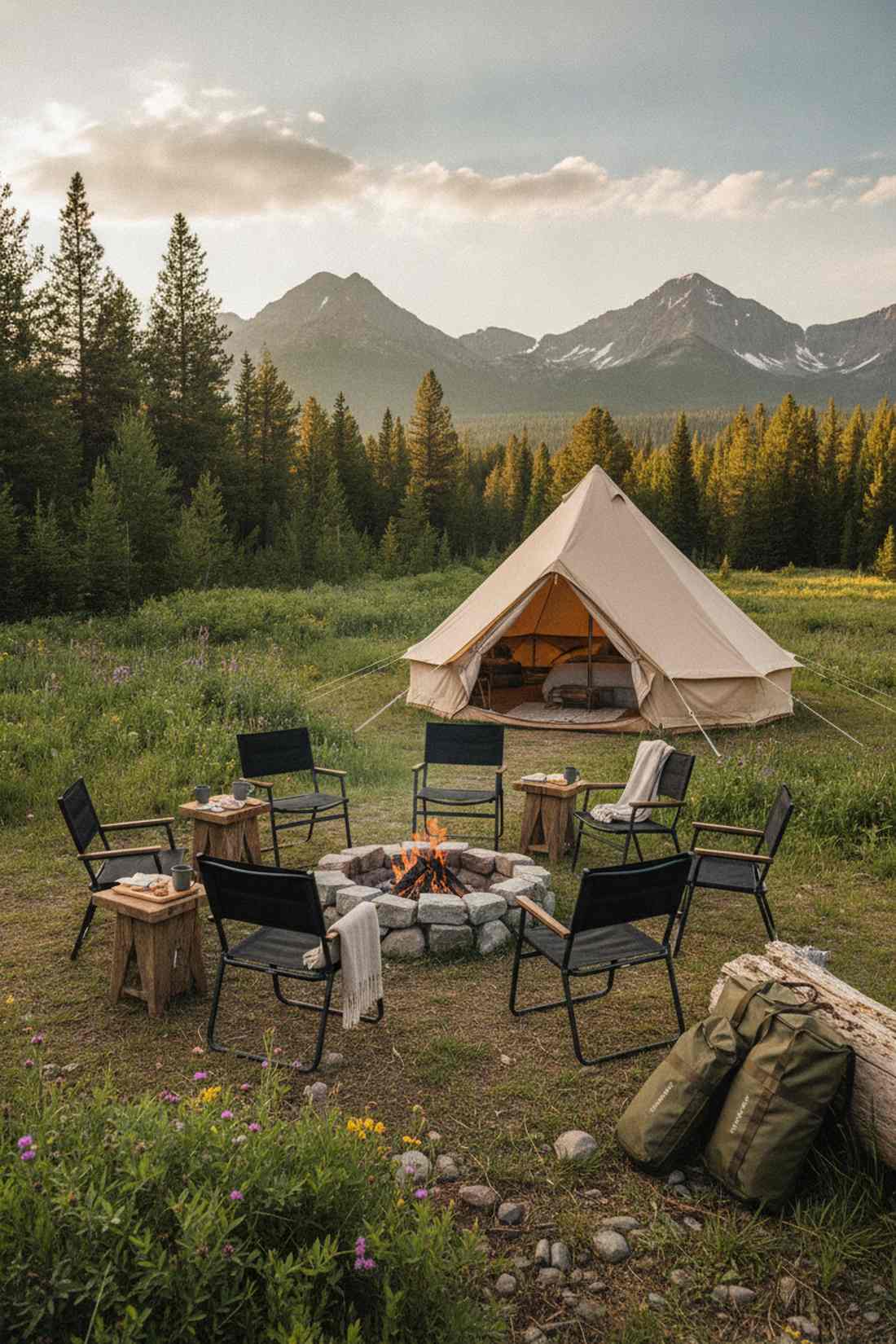 folding camping chairs