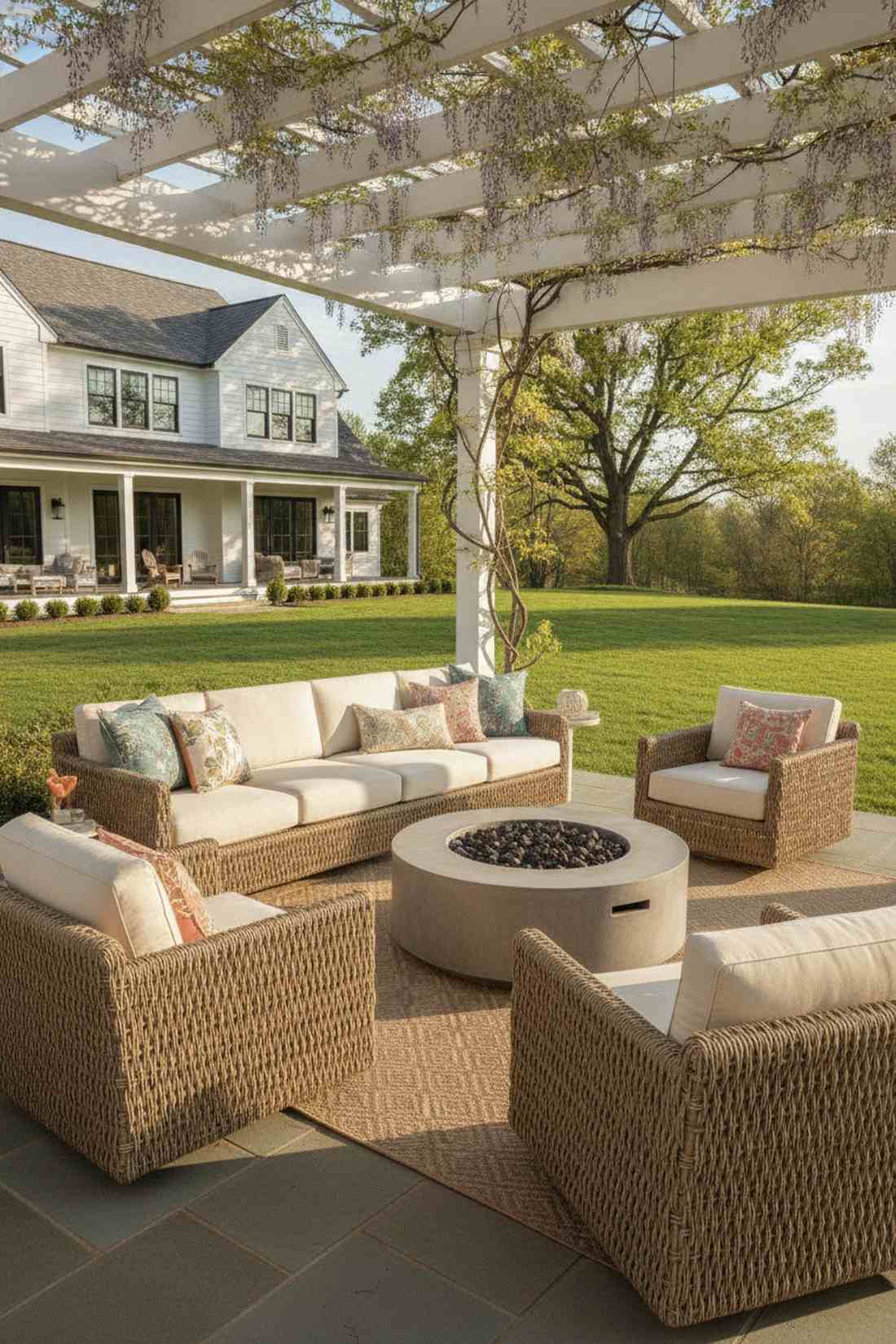 high density polyethylene wicker weave